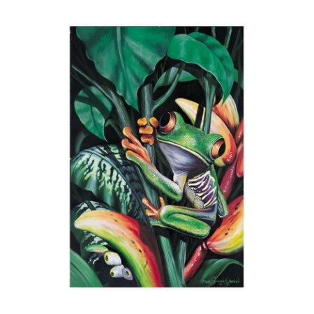 Trademark Fine Art Dann Spider Warren 'Rainforest Prince' Canvas Art, 30x47 ALI46662-C3047GG